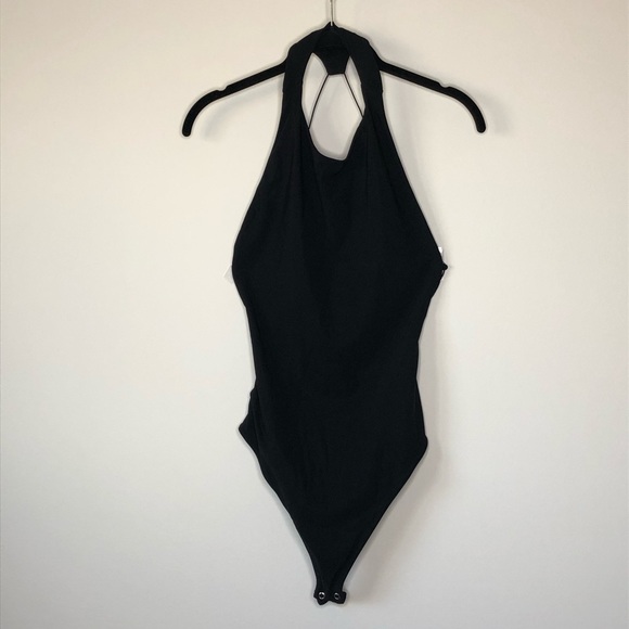 Alexander Wang Tops - Alexander Wang String Black Bodysuit